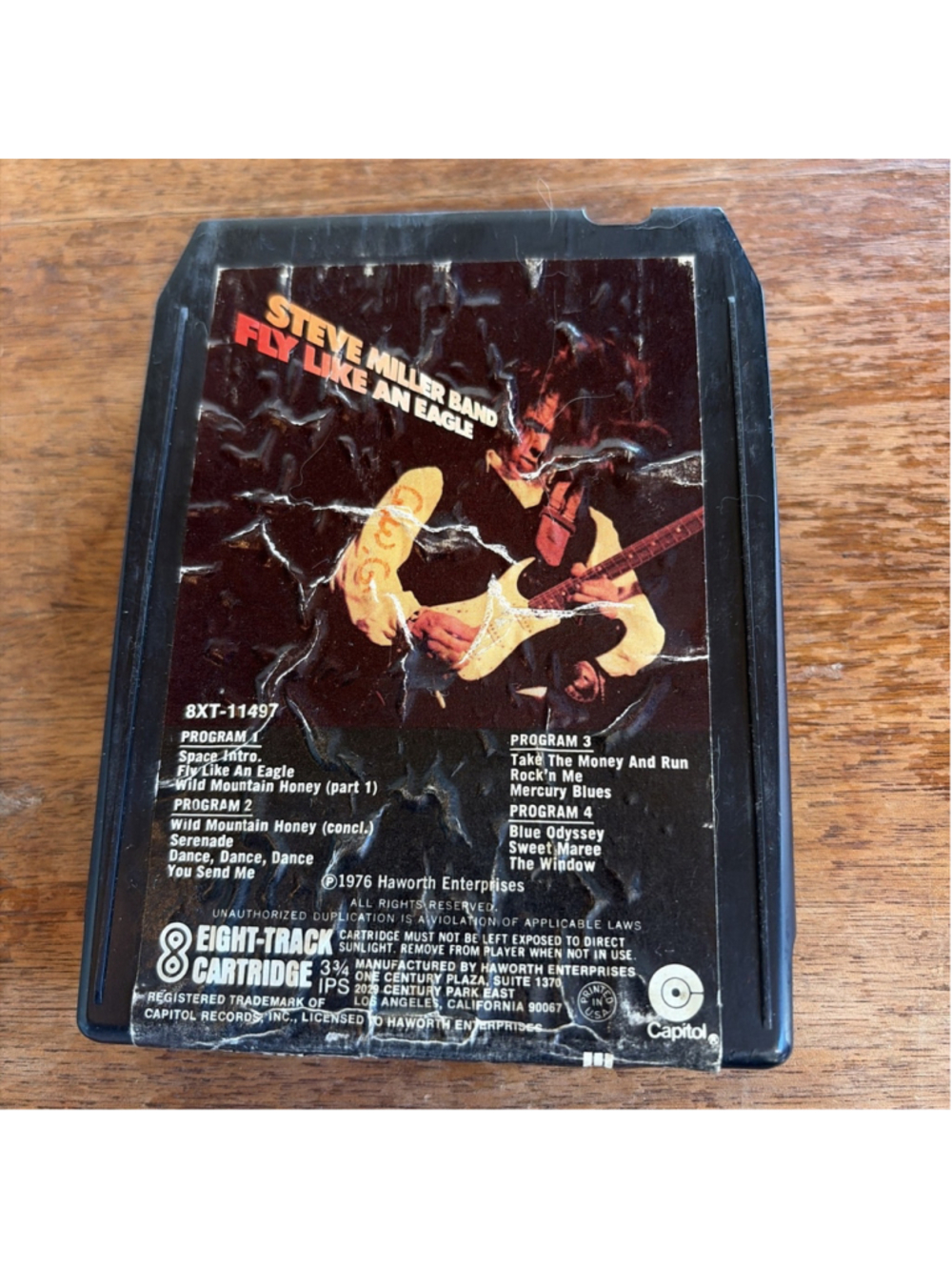 Steve Miller - Fly Like An Eagle (1976, Capital) 8 Track Tape - Very Nice!